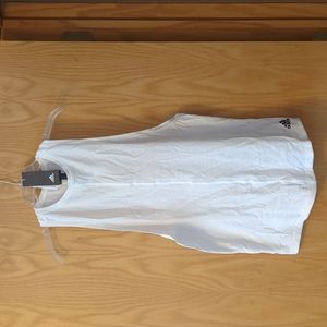 NWT White Adidas Tank XS